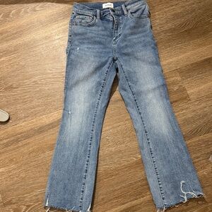 Pistola Classic Blue Ankle Cropped Jeans